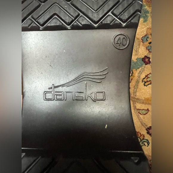 Dansko Brown/Gray Clogs - Picture 8 of 11